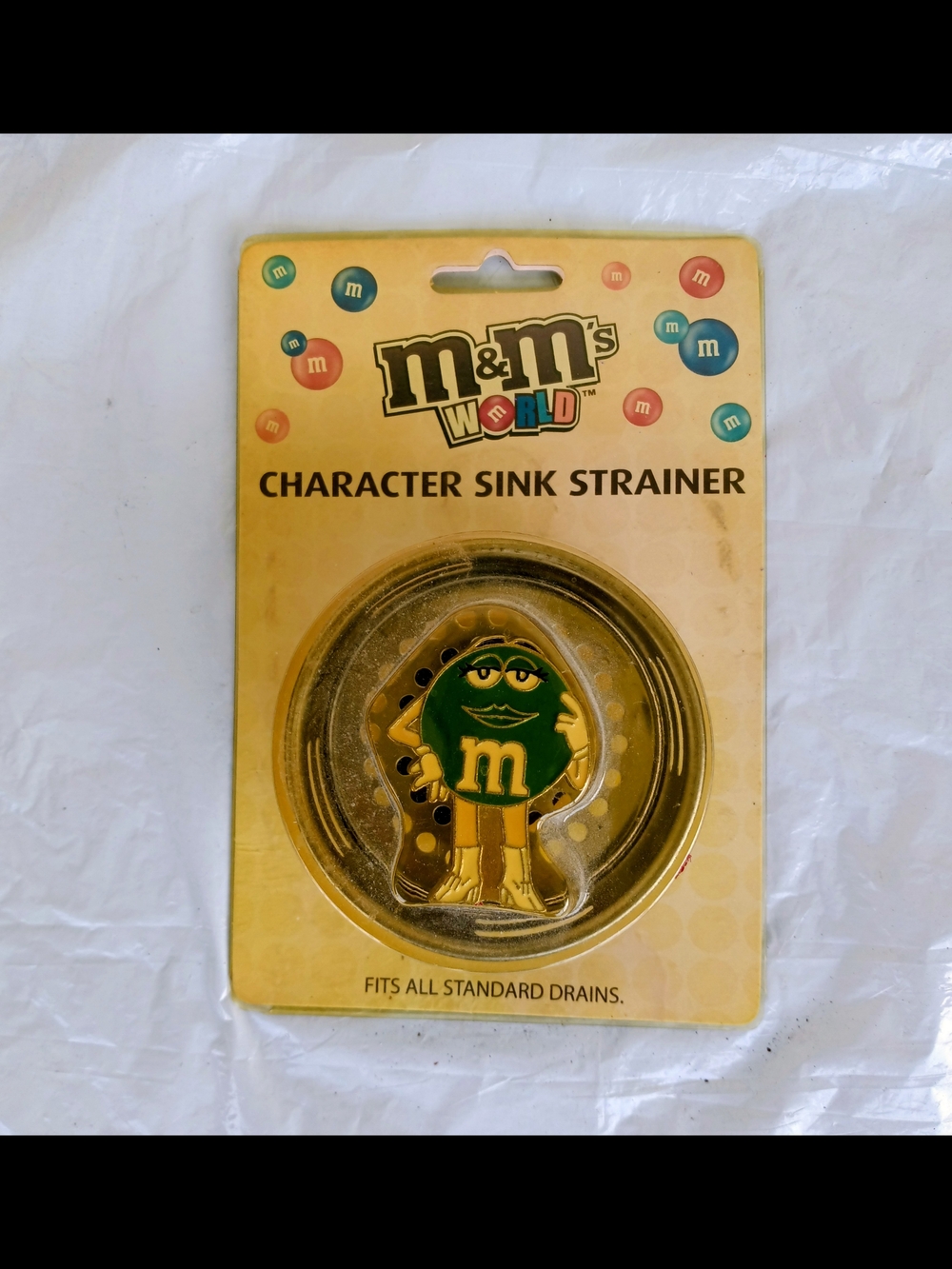 M&M'S Blue and Yellow Character Sink Strainer